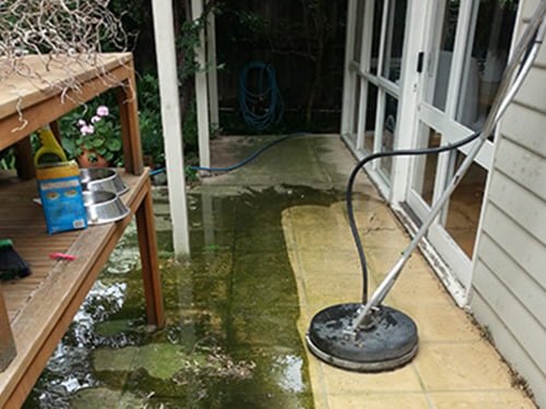 High Pressure Water Cleaning